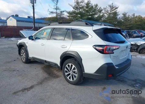 2025 Subaru Outback Premium from USA, damaged, VIN 4S4BTADC1S3269762